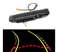 Caméra De Recul pour Voiture Poignée De Coffre Accessoires De Caméra De Recul pour Toyota pour Tacoma 2005-2015 HLWXMDZ(Dynamic Guide Line)