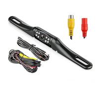 Caméra de recul pour Voiture Riloer, caméra de recul HD, caméra CMOS de Vue arrière étanche avec 8 LED de Vision Nocturne Infrarouge, Grand Angle de 170 °