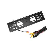 Caméra De Recul Récepteur Vidéo Inversé 12V PDC Caméra Recul Voiture 4/8 LED Support Plaque D'immatriculation Européen Et Britannique Capteur Stationnement 2.4G Caméras Recul(A 4LED)