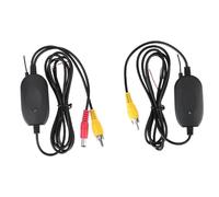 Caméra De Recul Récepteur Vidéo Inversé 12V PDC Caméra Recul Voiture 4/8 LED Support Plaque D'immatriculation Européen Et Britannique Capteur Stationnement 2.4G Caméras Recul(Wireless Transmitter)