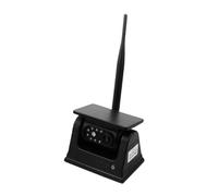 Caméra De Recul sans Fil À Énergie Solaire avec Moniteur D'enregistrement DVR De Vue Arrière AHD 7 "pour Camping-Car/Camion/attelage/remorque(Only Wireless Camera,128G)