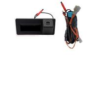 Caméra de recul sans fil Pour A3 S3 A4L A5 Pour Q2 Q3 Q5 Q7/VW pour Tiguan poignée de coffre de voiture vue pour arrière caméra de trajectoire dynamique Caméra de recul à angle HD(Big Handle)