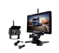 Caméra de recul sans fil pour camion, bus, camping-car, remorque, pelleteuse 7" HD TFT LCD (A avec une caméra)