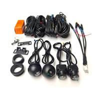 Caméra De Recul SN307 WDR Technologie Voiture 360 Kit Panoramique 1080P AHD Vue Vision Nocturne 4 Caméra pour Système Android Radio Lecteur Multimédia.(WDR 1080P)