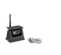 Caméra De Recul Solaire sans Fil WiFi, Vision Nocturne IR, Étanche, Base Magnétique Forte, pour Camping-Car, Camion, Voiture, Camping-Car Caméra Arrière