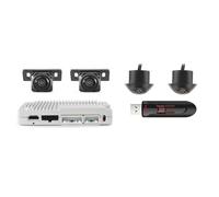 Caméra De Recul Système Vue Surround DVR Bird's-Eye AHD HDMI 360 ° Caméra Panoramique De Voiture 3D pour Enclave GL8 Refit pour Regal Et Autres Modèles(3DP-1 with 64G USB)