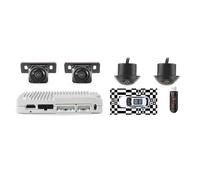 Caméra De Recul Système Vue Surround DVR Bird's-Eye AHD HDMI 360 ° Caméra Panoramique De Voiture 3D pour Enclave GL8 Refit pour Regal Et Autres Modèles(with Calibration 64G)