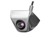 Caméra de recul universelle intelligente pour véhicule - Trajectoire de recul avec ligne de guidage dynamique - Coque en métal - Caméra de recul argentée (caméra noire)