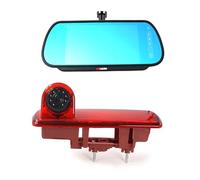 Caméra de recul Vivaro avec écran intégré à la troisième lumière de freinage sur Le Haut du Toit, Compatible avec Les véhicules Vauxhall Vivaro X82 Mk3, Opel Vivaro, Trafic et Talento de 2015 à 2019