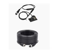 Camera De Recul Voiture Caméra Recul MCCD Grand Angle 170° AHD 1080p Orientable À 360° avec Adaptateur Câble 4 Broches(Add 15m Cable)