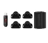 Caméra De Recul Voiture Caméra Surround Vue Panoramique À 360 ° Système Voiture Panoramique Vue Vol D'oiseau Enregistreur sans Couture Bus Camion Camping-Car(E)