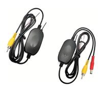 Camera De Recul Voiture Moniteur Rétroviseur sans Fil 5 Pouces + Kit Caméra Recul pour Pick-up SUV Fourgonnettes(Wireless Kit)