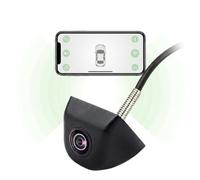 Caméra de recul WiFi 5G - HD 720p, vision nocturne, grand angle 170°, étanche IP68, compatible Android/iOS, connexion sans fil Smartphone, mini caméra de voiture