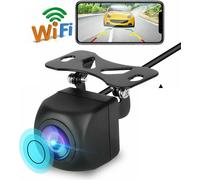 Caméra de recul Wifi Transmission sans fil HD Enregistreur étanche Vision nocturne Objectif Noir