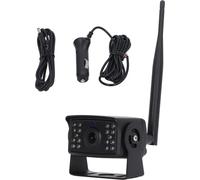 Caméra de secours pour camion Kit DC12-24V sans fil Vue arrière inversion Connexion WiFi IP67 étanche pour véhicules surdimensionnés