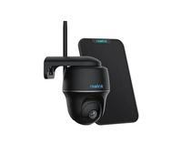 Reolink Caméra Surveillance 4MP 2.4-5 GHz WiFi Batterie Série Argus PTCam ProHD,Pan-Tilt,Vision Nocturne,Détection Humaine,+SP,Noir
