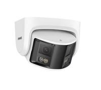 caméra de sécurité 6MP à double objectif, grand angle 180°, détection de personnes par IA, 103,6 × 76 × 193,4 mm