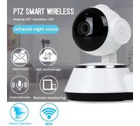 Caméra De Sécurité 720p, Sans Fil, Wi-Fi, Vision Nocturne Infrarouge, Babyphone Vidéo, Interphone Vocal, Pour Animaux De Compagnie