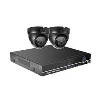 Caméra de sécurité 8CH 4K, système Surveillance vidéo extérieure AHD DVR, d'alarme vidéosurveillance, Kit à Domicile Facile Distance(None,8CH DVR 2pcs Camera)