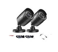 Caméra de sécurité ANNKE 1080P, vision nocturne jusqu'à 66ft, design résistant aux intempéries, 1080pen françaisse traduit par "1080p" ou "1080 pixels" et se réfère à une résolution vidéo de 1920x1080