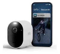Arlo Caméra surveillance Pro 6 Extérieure WiFi 2K+ HDR Détection IA Vision nocturne couleur 1 caméra
