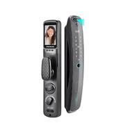 Caméra de sécurité biométrique 3D, serrure porte intelligente à mot passe, électronique, application déverrouillage, empreinte digitale