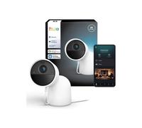 Caméra de sécurité connectée Philips Hue Outdoor Security Camera filaire 2K vision nocturne blanche