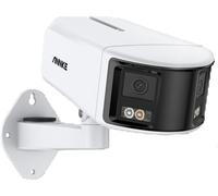 Caméra de sécurité, double objectif, résolution 4K, vue grand angle 180°, sphère
