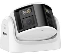 Caméra de sécurité, double objectif, résolution 4K, vue grand angle à 180°, tour