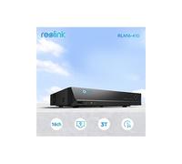Caméra de Sécurité Enregistreur Vidéo RLN16-410 PoE NVR 5MP 16 Voies avec Disque Dur de 3TO
