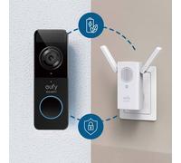 Caméra de sécurité Eufy Battery Doorbell Slim 1080p Black