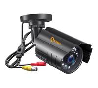 Caméra de sécurité extérieure 1080p FHD CCTV Bullet Camera avec Vision Nocturne de 20 m pour système de Surveillance AHD/CVI/TVI