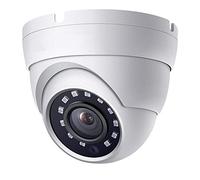 Caméra de sécurité extérieure analogique HD 1080p (quadbrid 4 en 1 HD-CVI/TVI/AHD/analogique), 2 MP 1920 x 1080, vision nocturne, boîtier en métal, grand angle de vision de 110 °., blanc, 2.8mm White