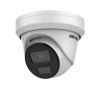 Caméra de Sécurité IP Hikvision Pro Turret 2MP 2,8 mm PoE AcuSense Blanche