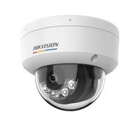 Caméra de Sécurité IP Hikvision Value Dôme ColorVu PoE 4MP 2.8mm Extérieur IP67 - DS-2CD1147G2H-LIUF(2.8mm)