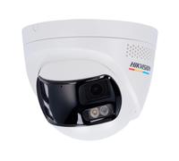 Hikvision DS-2CD1367G2HP-LIUF/SL Caméra réseau Dome Turret Camera 6 MP ColorVu optique 2.8mm objectif grand angle 180° avec audio bidirectionnel intégré