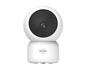 Caméra de sécurité IP WiFi intérieure ELRO CI5000 avec capteur de Mouvement et Vision Nocturne Caméra de sécurité Full HD 1080P avec sirène