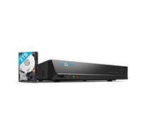 Caméra de Sécurité NVR PoE à 8 Canaux pour Enregistrement 24h/7j Fiable, Disque Dur de 2TO, Supportez 12MP/8MP/5MP/4MP IP Caméra