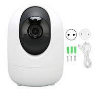 Caméra de sécurité pour bébé et animal domestique, détection de mouvement AI, alarme, Vision nocturne infrarouge, Audio bidirectionnel, stockage en nuage, 110-240V, pour maison, prise ue