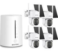 Caméra de sécurité, résolution 4MP, connexion sans fil, pas de carte