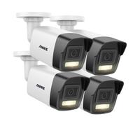 Caméra de sécurité, résolution HD 12MP, détection de personnes et de véhicules, 1/4