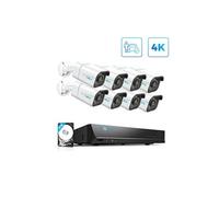 Caméra de Sécurité RLK16-810B8-A Kit Vidéo Surveillance Détection Intelligente 4K