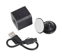Caméra de sécurité sans fil avec local pour point d'accès, pas besoin d'Internet pour la vision nocturne, les alertes de mouvement, base magnétique, cube compact pour les applications de bureau à