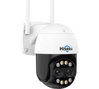 Caméra de sécurité sans fil, double objectif, zoom x8, Hiseeu WHDC14