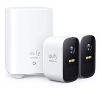 Eufy Security Caméra de Surveillance WiFi Extérieure sans Fil, eufyCam 2C Base + 2 caméras, Autonomie de 180j, HD 1080p, Étanchiété IP67, Vision Nocturne, sans Charges mensuelles (Stockage Local)