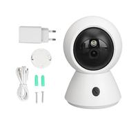Caméra de sécurité sans Fil, Rotation à 355 °, 3MP, WiFi, Moniteur Intelligent pour bébé, pour la Maison