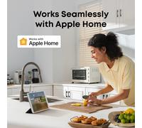 Caméra de Sécurité Solaire Add-on eufy Security eufyCam S3 Pro Extérieur Sans Fil, Vision Nocturne Couleur, Résolution 4K, Alimentation Permanente 2.0, IA de Reconnaissance Faciale, Stockage Local Ext