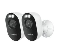 Caméra de sécurité WiFi d'extérieur, 4MP de clarté, connexion WiFi bi-bande , 2,8 mm, isole2 pièces Camisole blanche