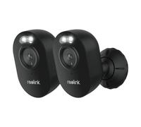 Caméra de sécurité WiFi d'extérieur, 4MP de clarté, connexion WiFi bi-bande , 2,8 mm, isole2 pièces Camisole noire