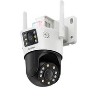 Caméra de sécurité ZOSI, double objectif 8MP, angle de vision 107°, C298 Max